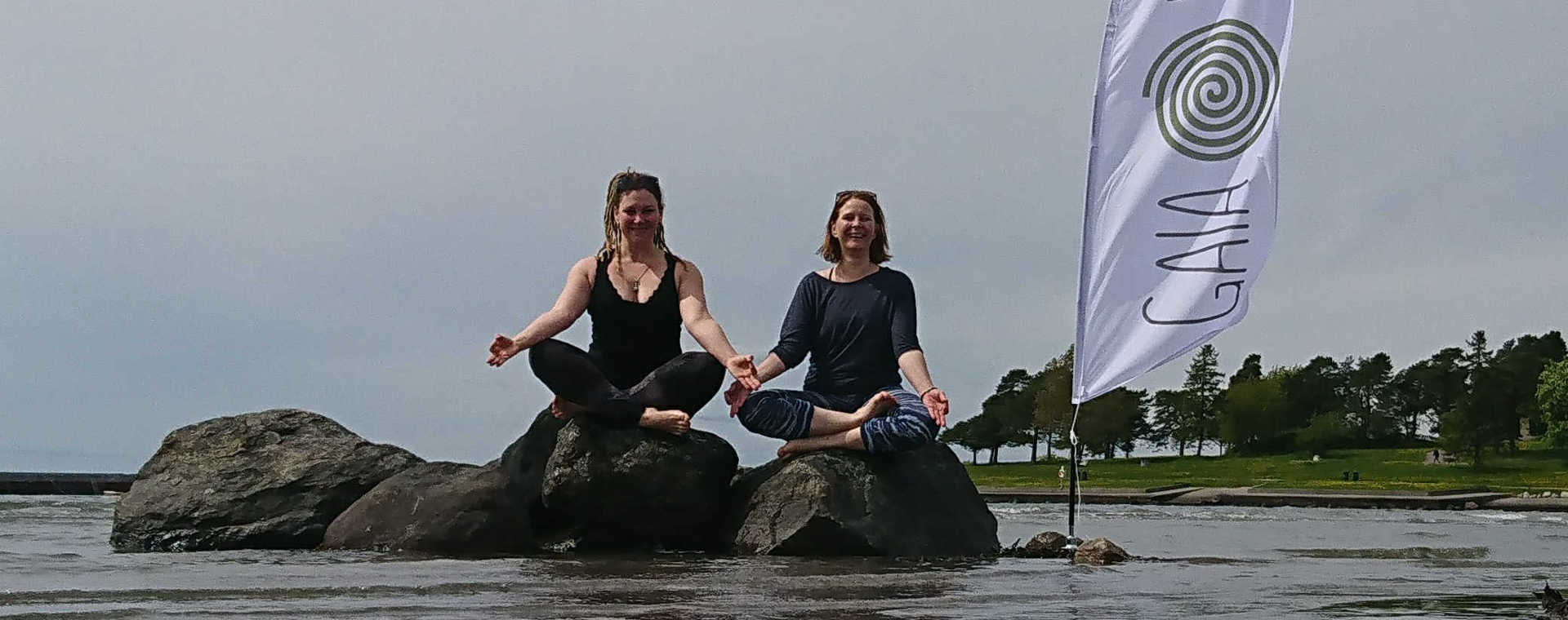 Gratis yoga på stranden med Gaia Yoga Tønsberg
